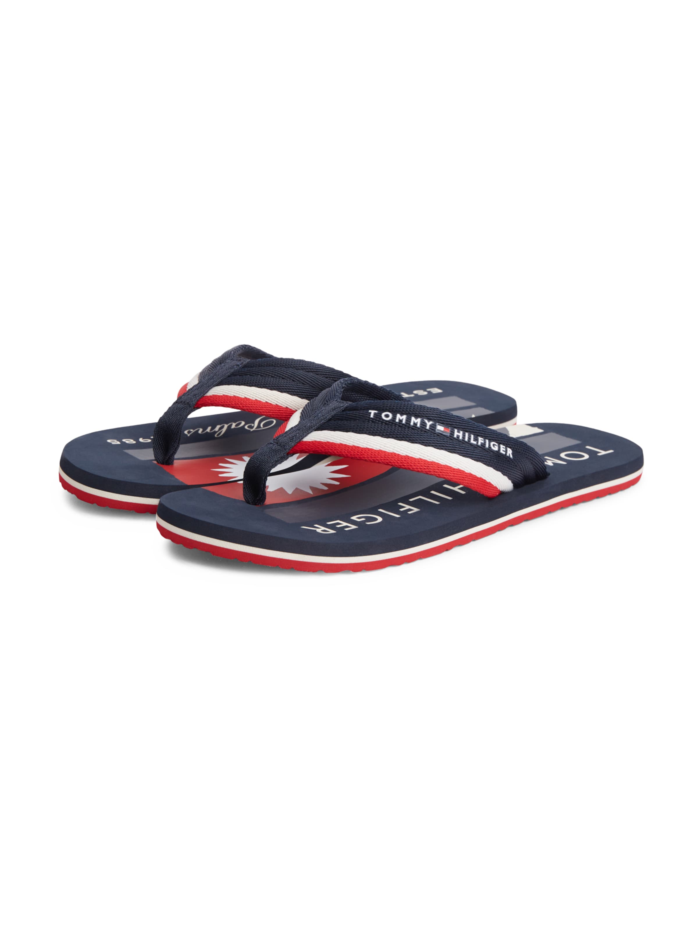 Flip-flops de la TOMMY HILFIGER pe albastru