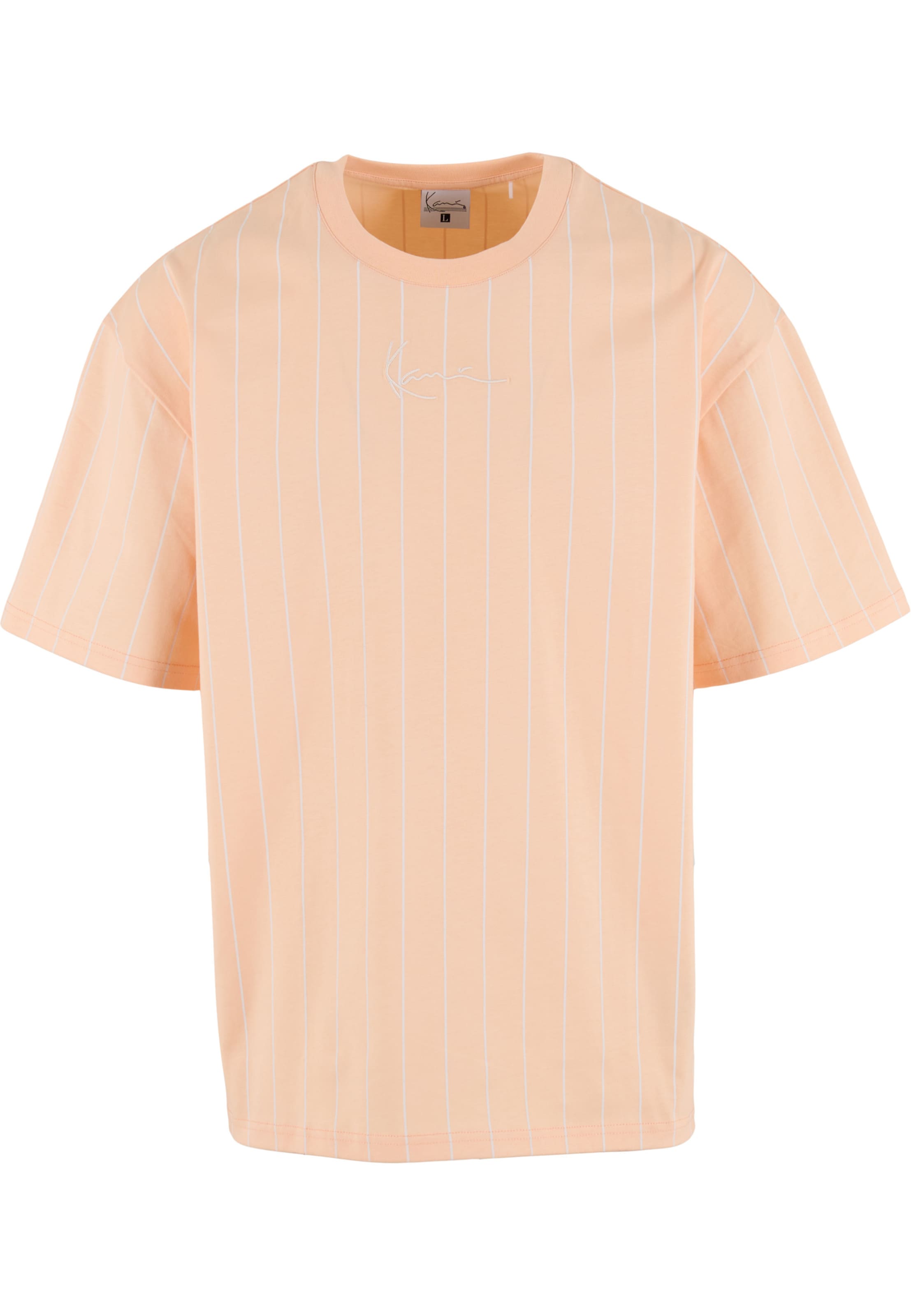 Karl Kani Shirt 'Essential' in Oranje: voorkant