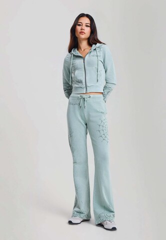 Regular Pantalon Ed Hardy en vert : devant