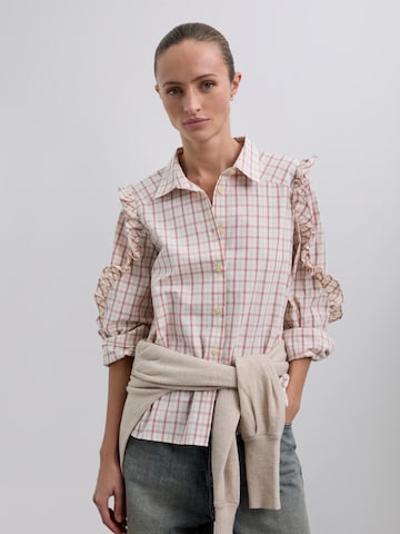 Scalpers Check Shirt ' ' in Pink