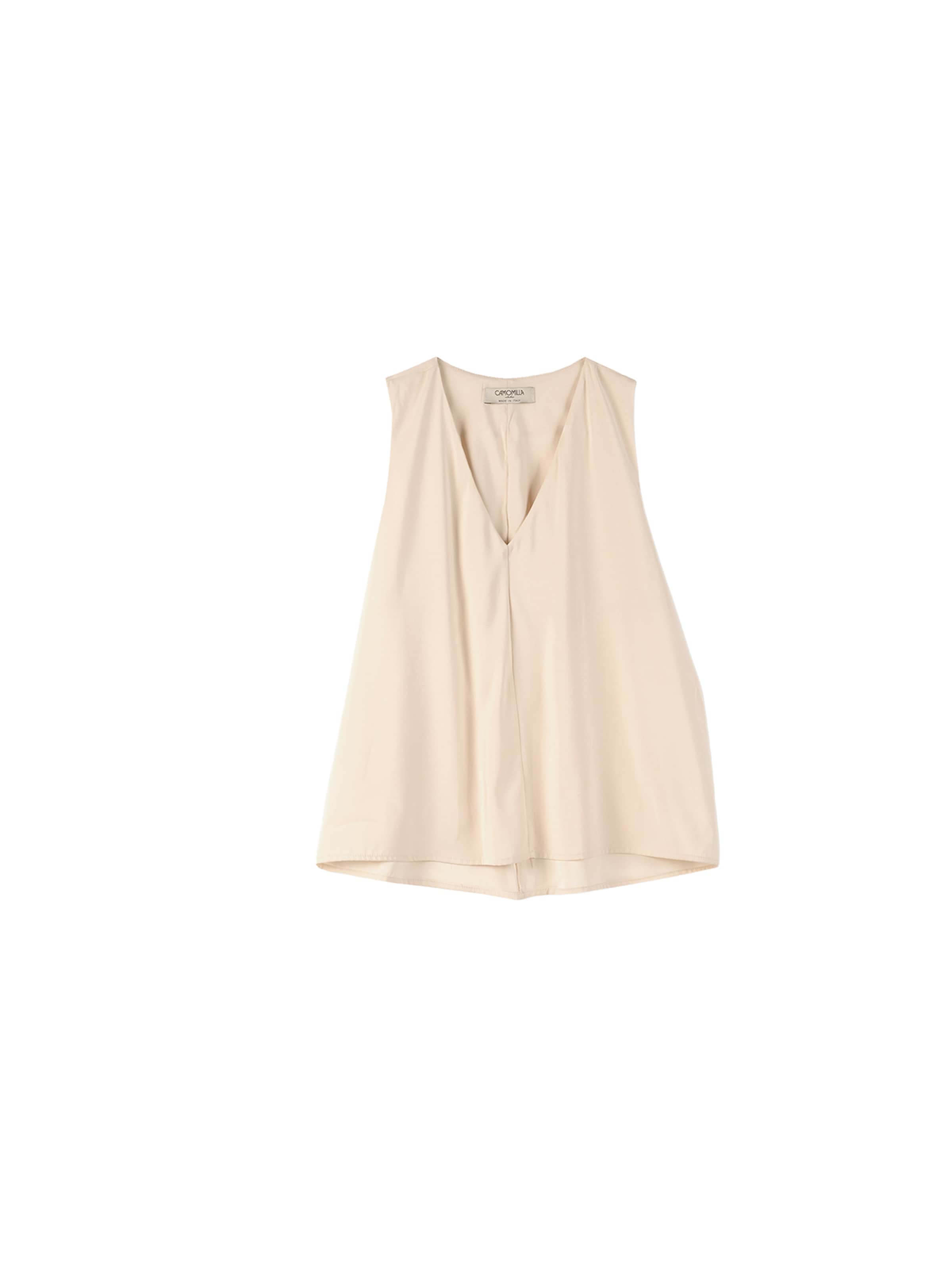 Haut 'TULLIO' Camomilla Italia en beige : devant
