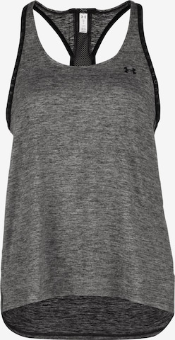UNDER ARMOUR Sports Top 'Knockout ' in Grey: front