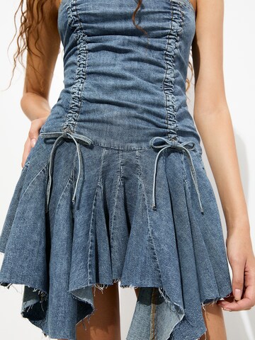 Pull&Bear Obleka | modra barva
