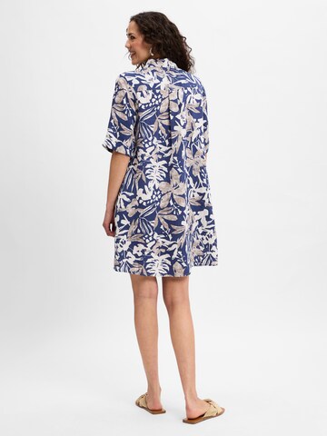 Marie Lund Kleid in Blau