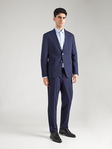 Coupe slim Costume Michael Kors en bleu : devant