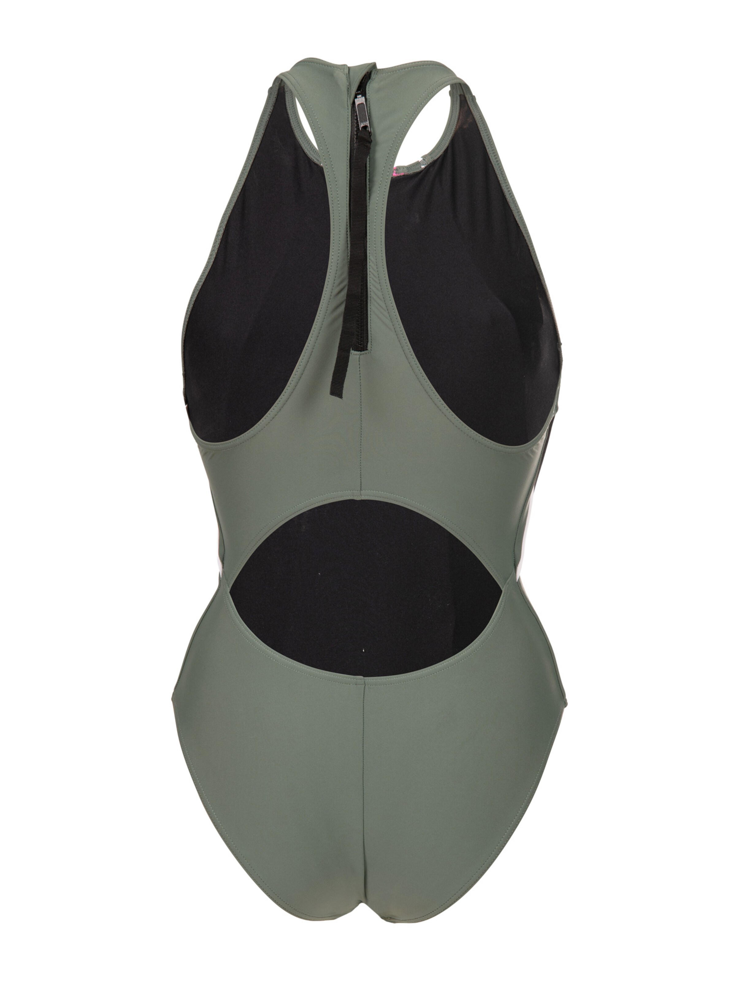 ARENA Bustier Badpak 'Y-BACK' in Groen