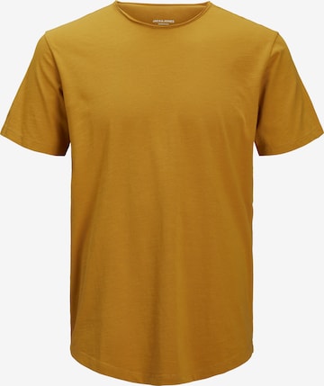 geltona JACK & JONES Marškinėliai 'Basher': priekis