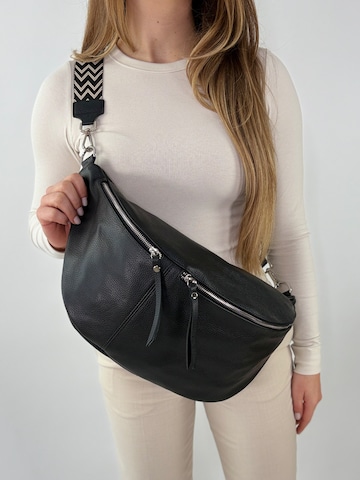 lePelou Gürteltasche 'MILANO'‌‌‌‌‌‌‌ in Schwarz