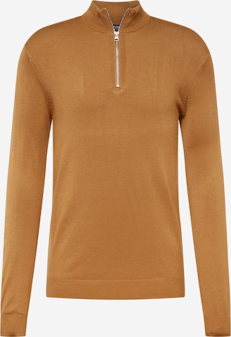 Only & Sons Sweater 'WYLER' in Brown: front