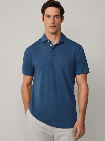 Hackett London Poloshirt in Blau: Vorderseite