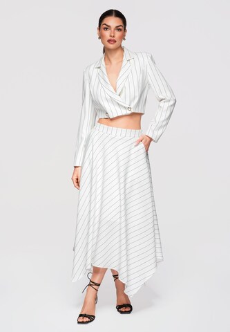 Ombre Blazers in Wit