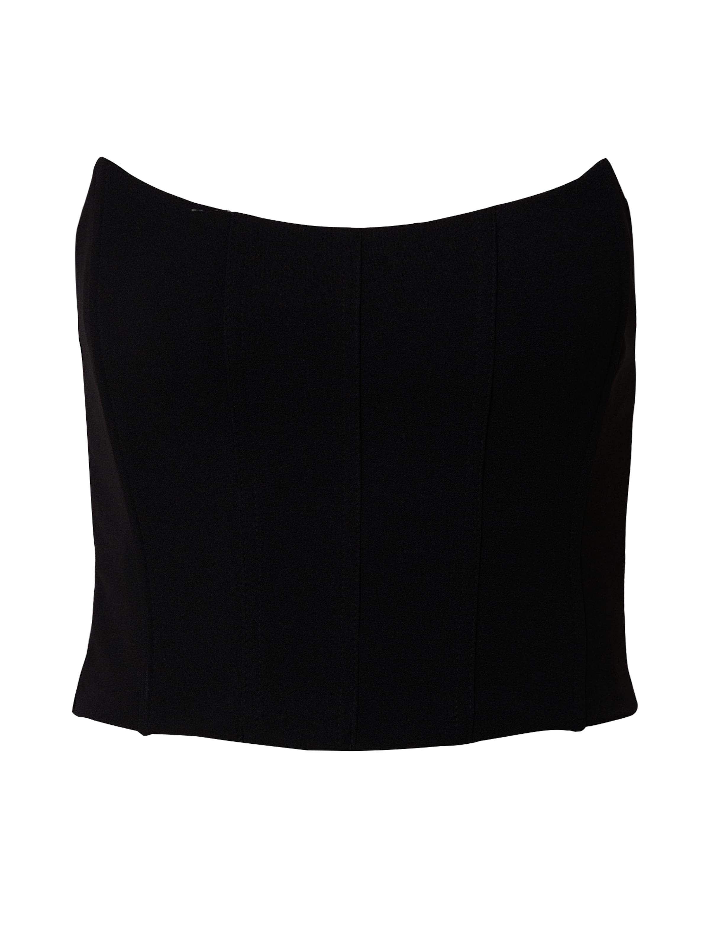 Nasty Gal Τοπ σε μαύρο: μπροστά