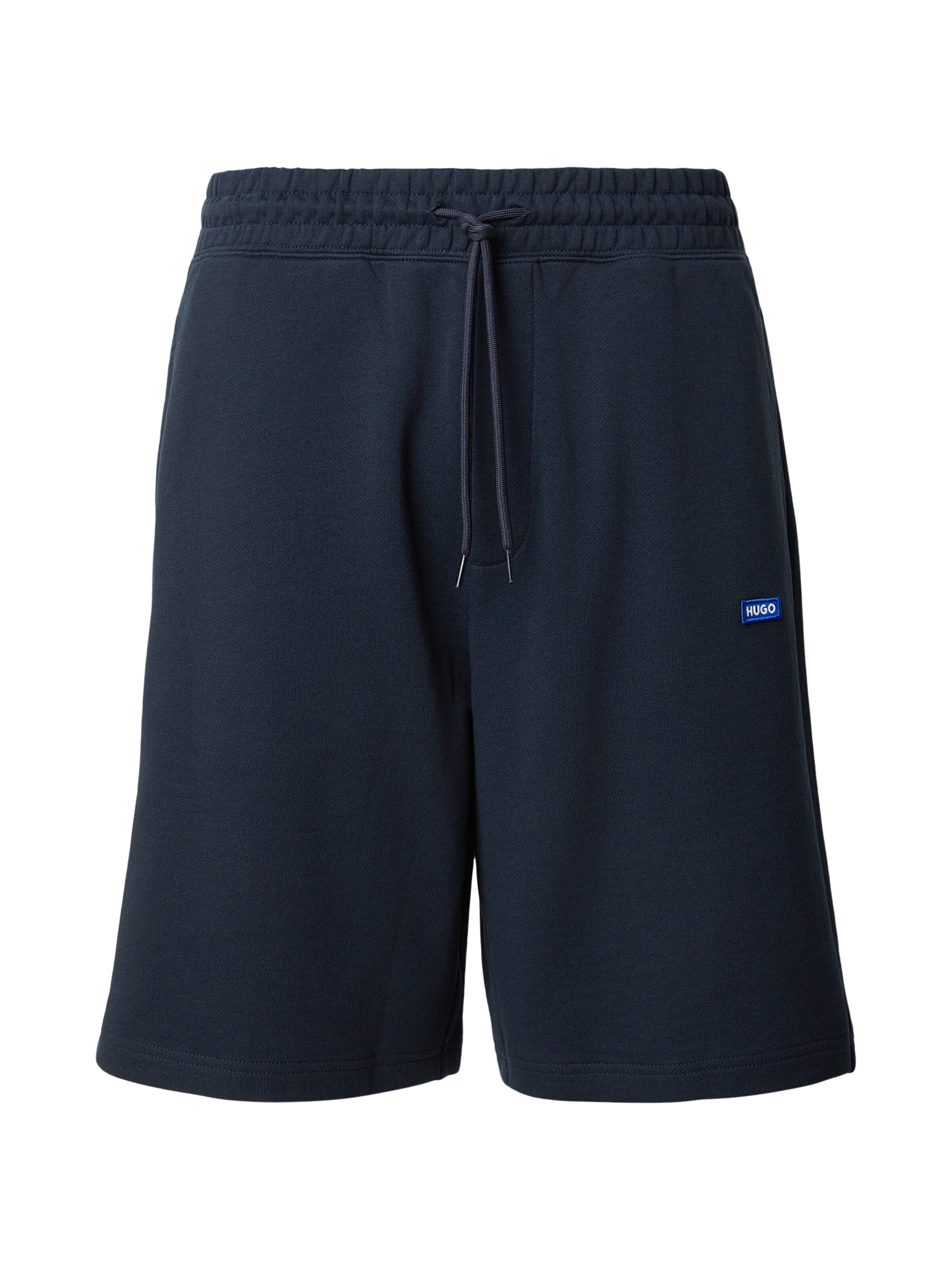 Loosefit Pantalon 'Nasensio' HUGO en bleu : devant