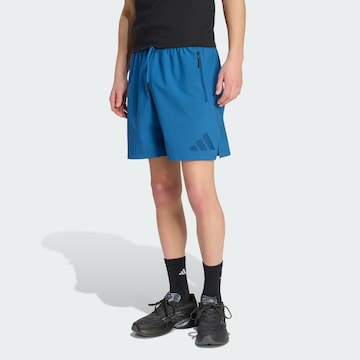 regular Pantaloni sportivi 'Z.N.E.' di ADIDAS SPORTSWEAR in blu: frontale