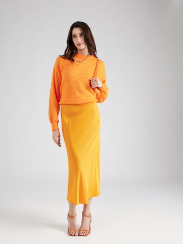 ONLY Sweter 'LITA' w kolorze pomarańczowy