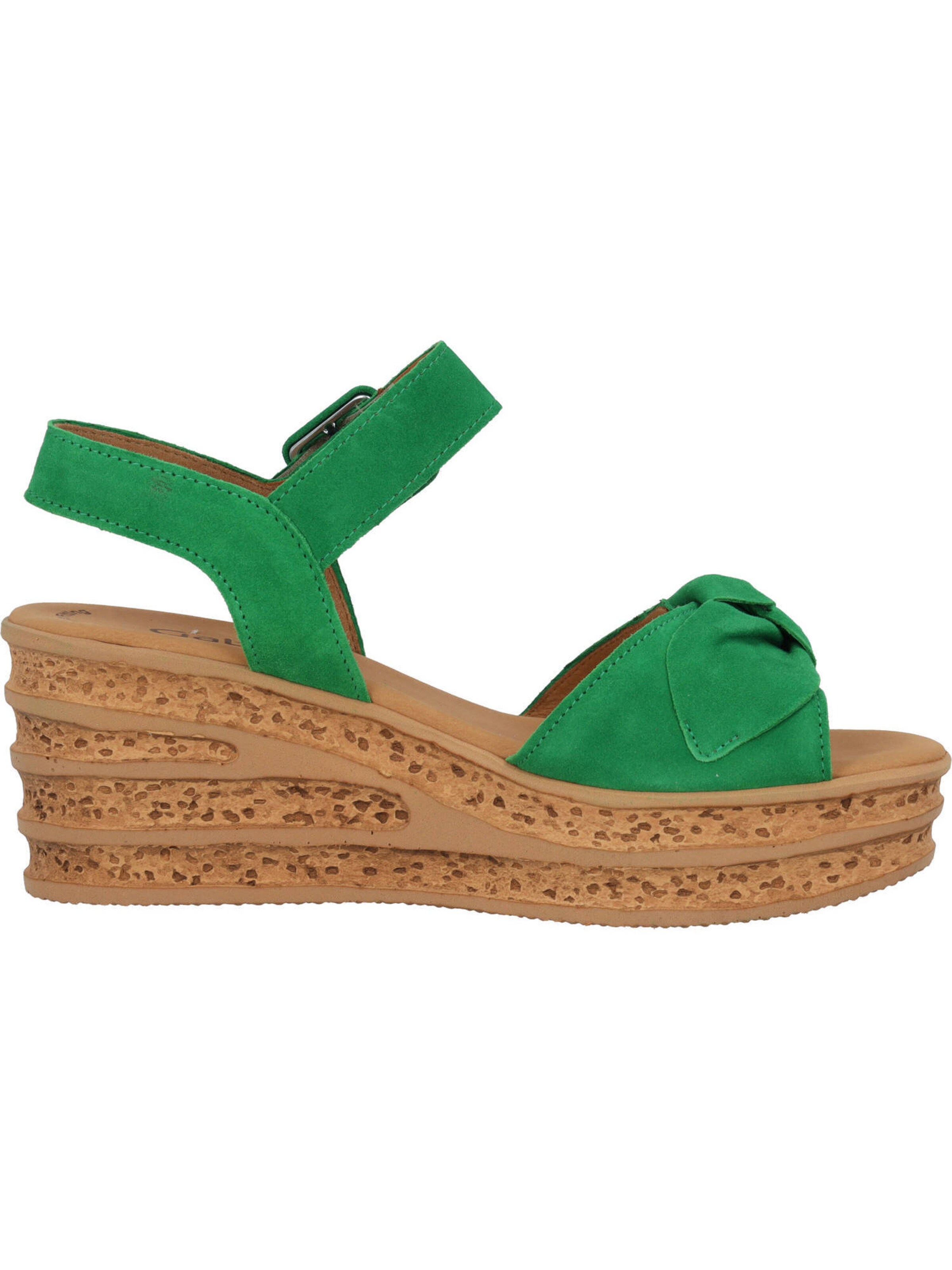 GABOR Sandale in Grün