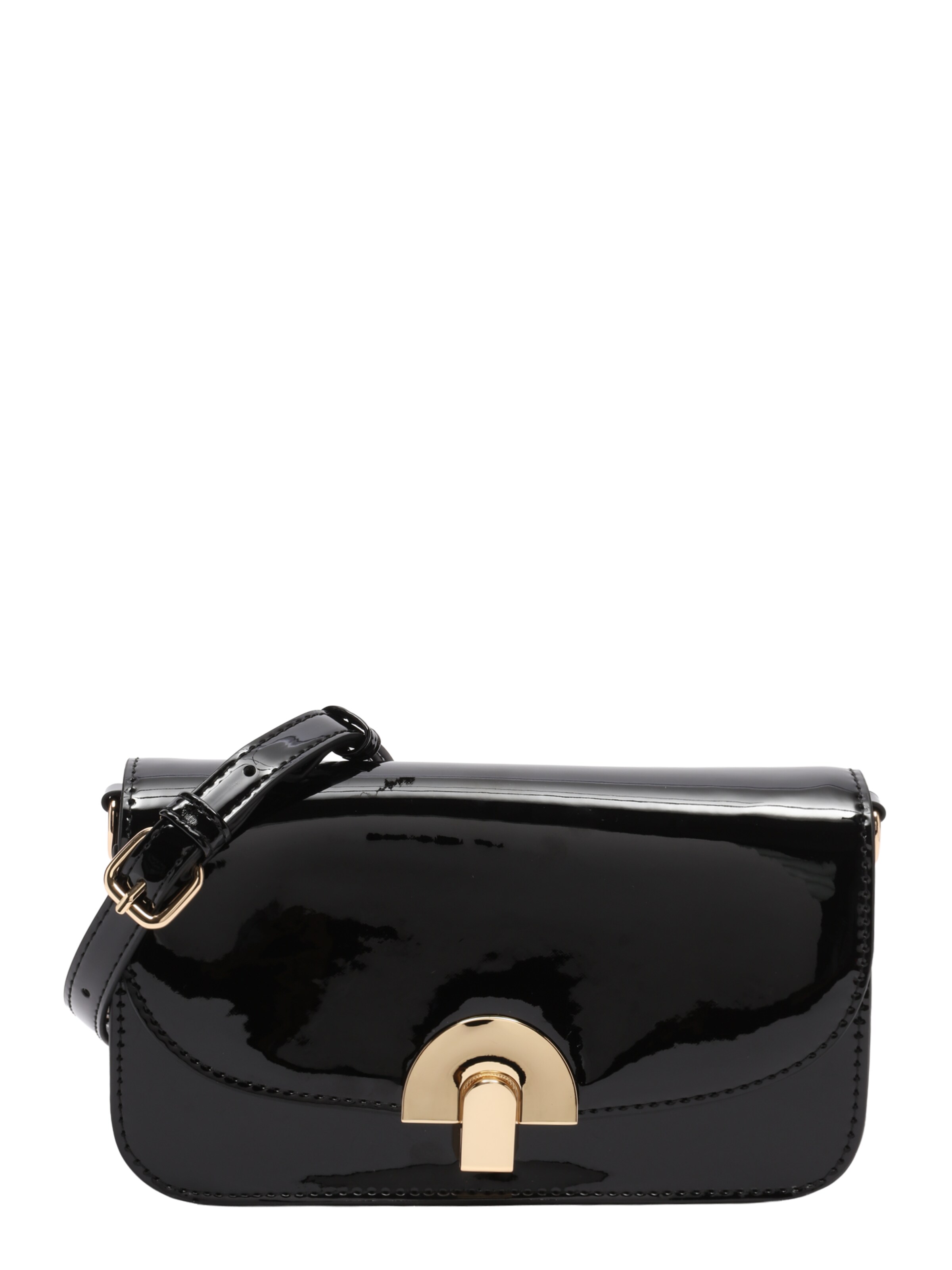 Seidenfelt Чанта с презрамки 'Grenaa' в черно: отпред