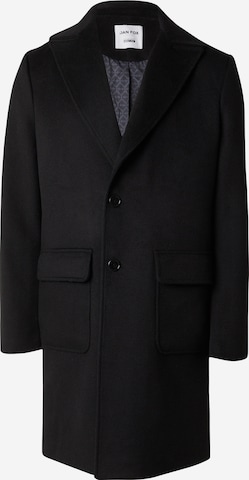 juoda DAN FOX APPAREL Demisezoninis paltas 'Merlin': priekis