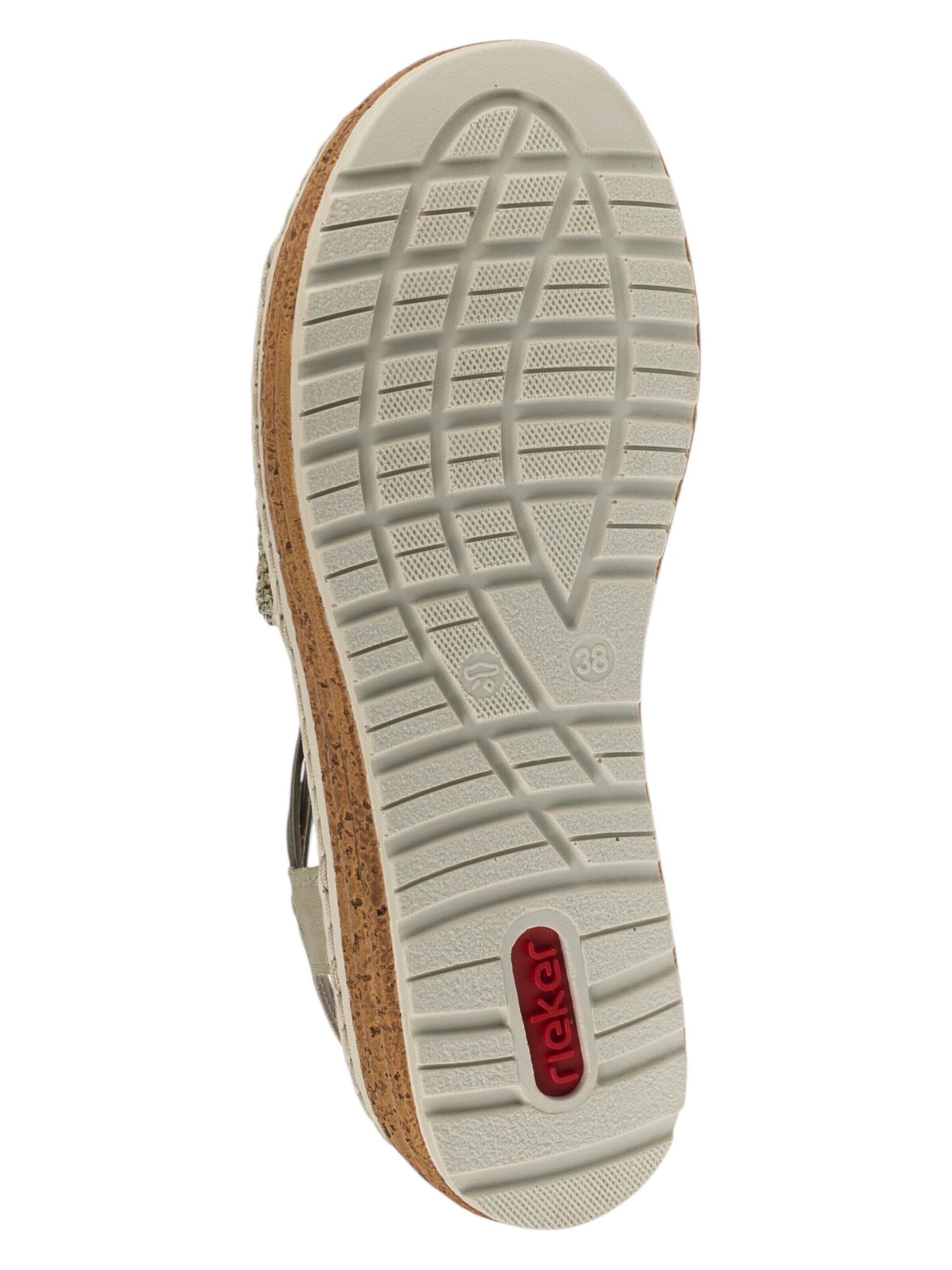 Rieker Sandaal 'Rieker Sandals 62741' in Zilver
