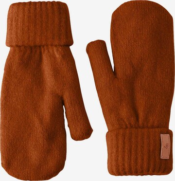 BabyMocs Gloves in Red: front