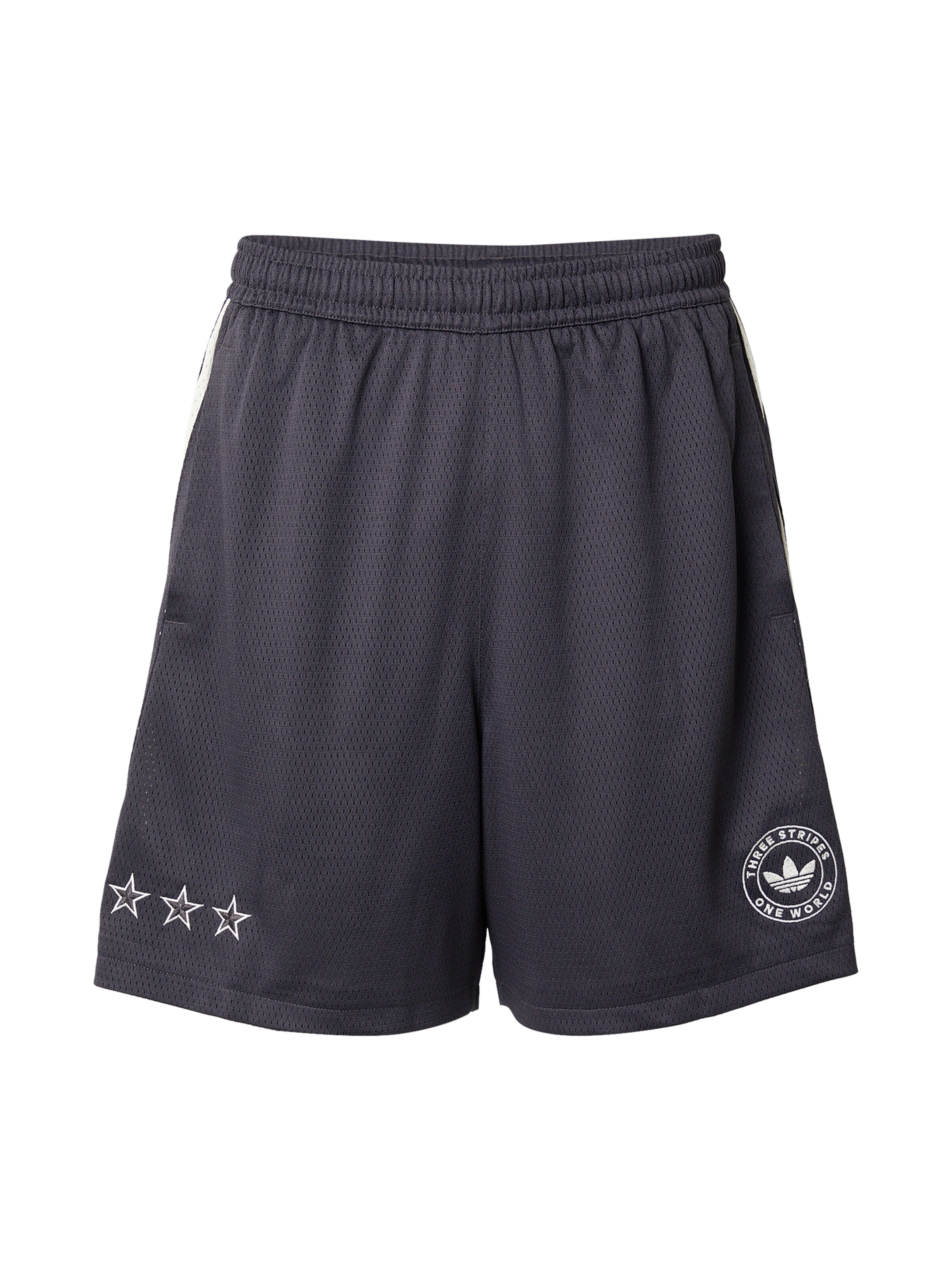 ADIDAS ORIGINALS Pants 'SANTIAGO' in Black / White, Item view