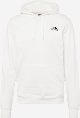 THE NORTH FACE Sportsweatshirt i hvit: forside