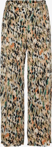 Wide Leg Pantalon 'Cantha' Y.A.S en beige : devant