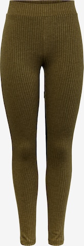 PIECES Leggings 'Molly' in Green: front