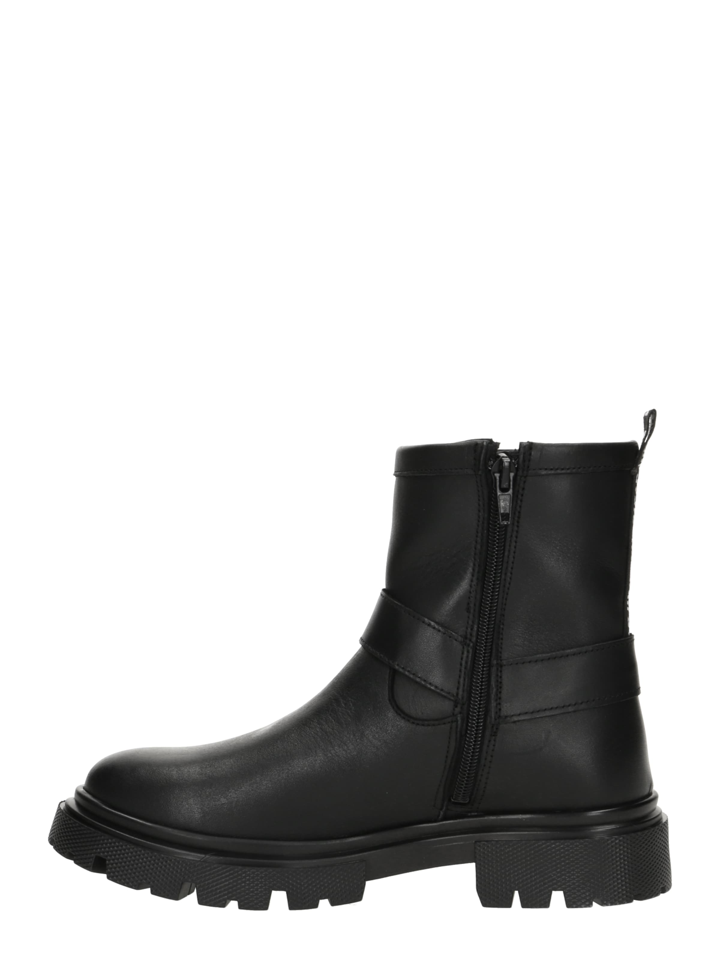STEVE MADDEN Boots 'Radios' in Black: side