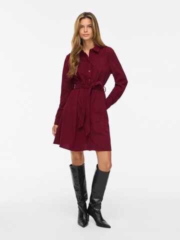 VILA Blousejurk 'VIElsa' in Rood: voorkant