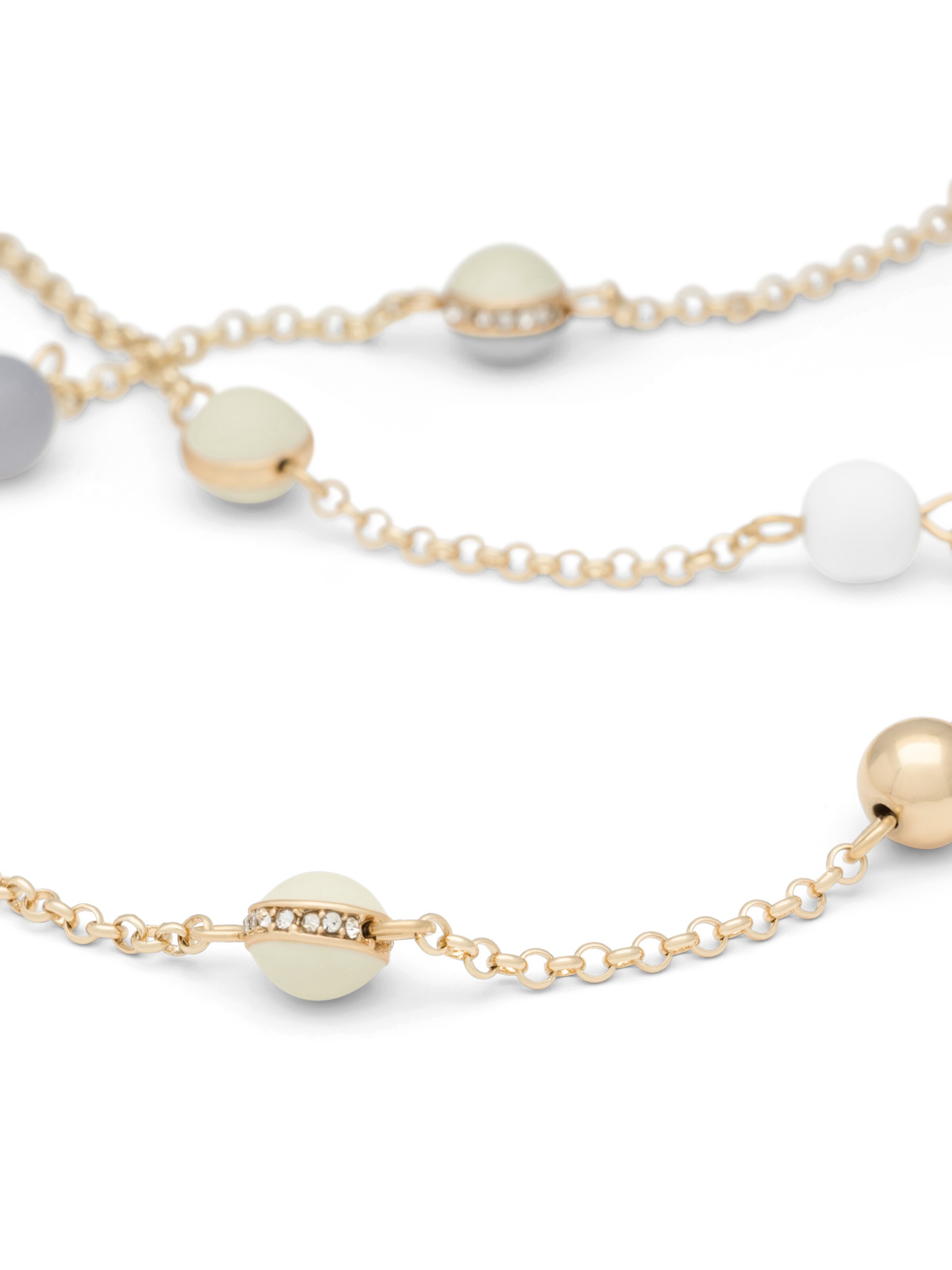A&C Oslo – Nordic Design Jewellery Kette Mit Anhänger 'White Dreams' in Gold