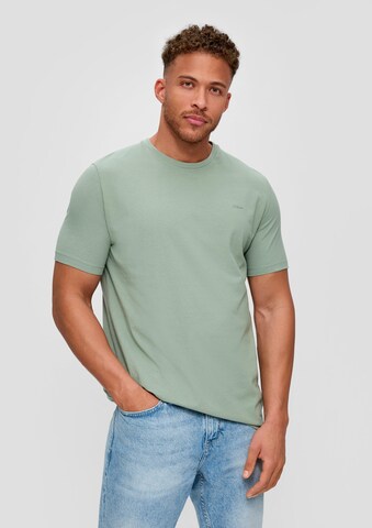 s.Oliver T-Shirt in Grün: Vorderseite