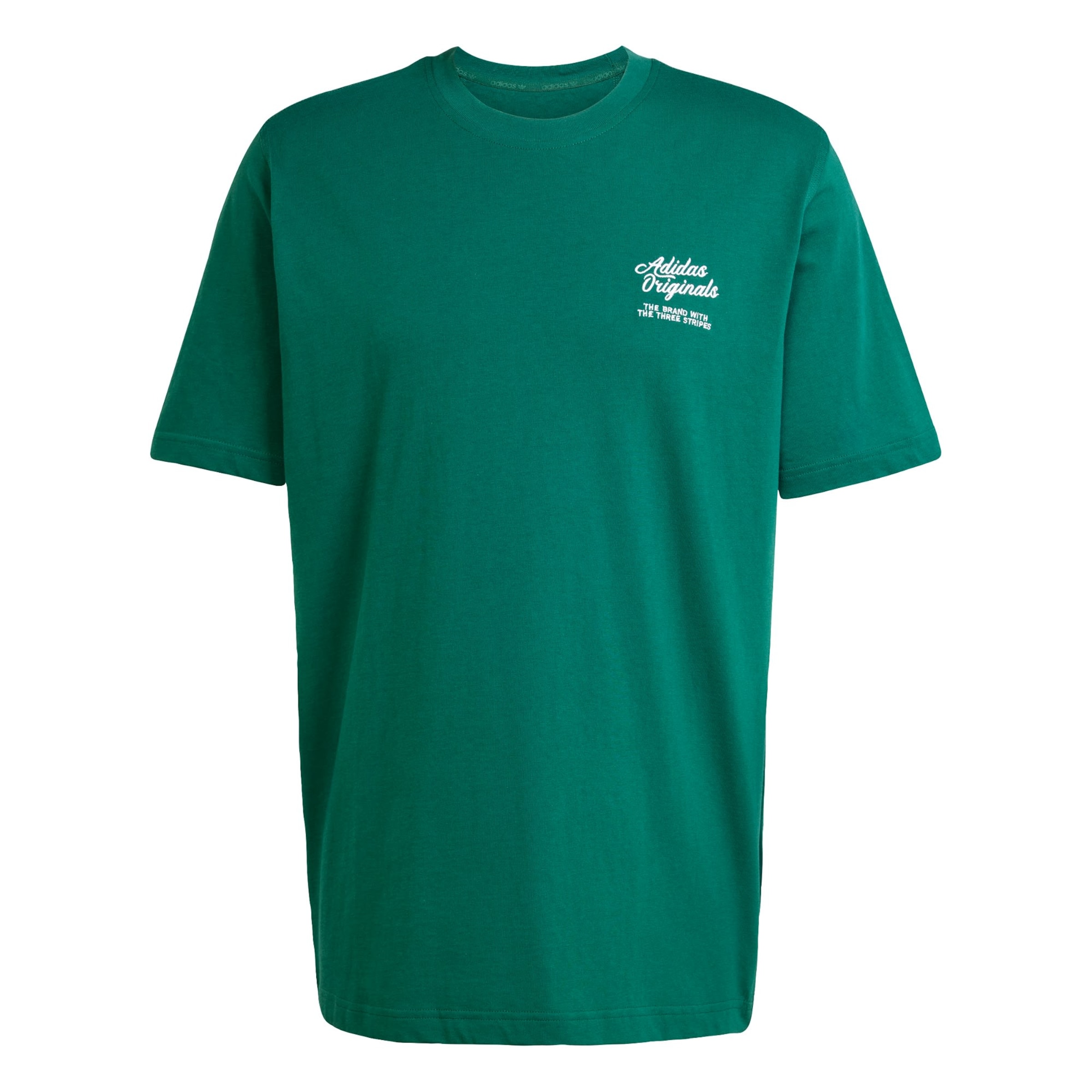 ADIDAS ORIGINALS - Camiseta en verde: frente