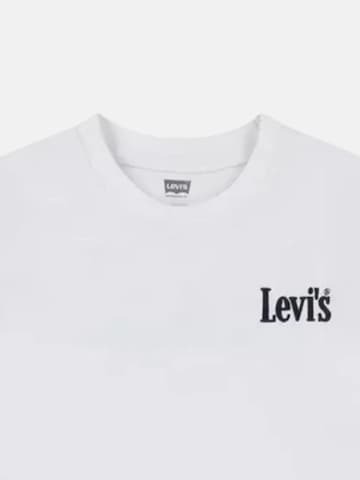 Maglietta 'LVB CLASSIC AND CLEAN' di Levi's Kids in bianco