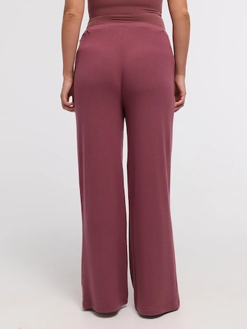 cfab Loosefit Broek 'Flow Pant' in Lila
