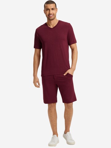 Hanro - Camisa ' Casuals ' em vermelho