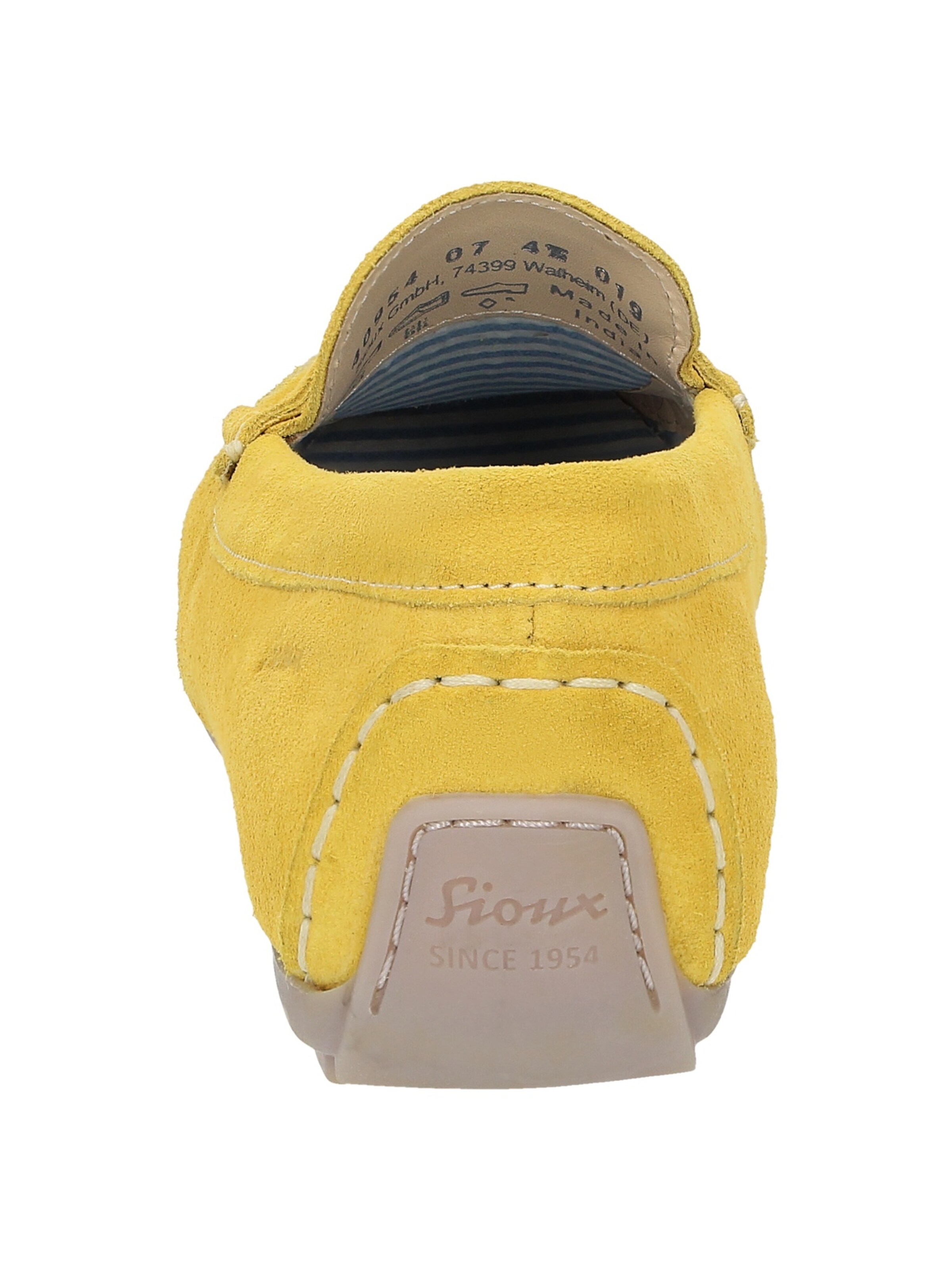 Mocassin 'Carmona-700' SIOUX en jaune
