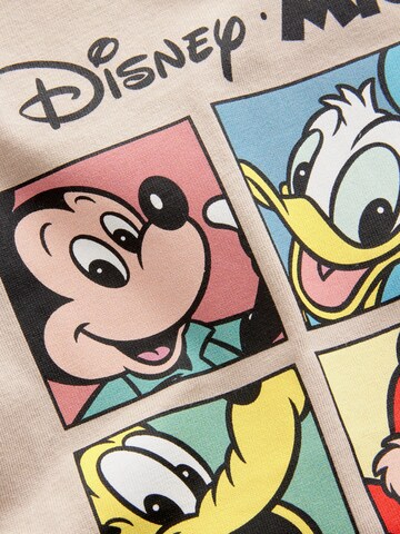 Next Shirt 'Mickey Mouse' in Beige