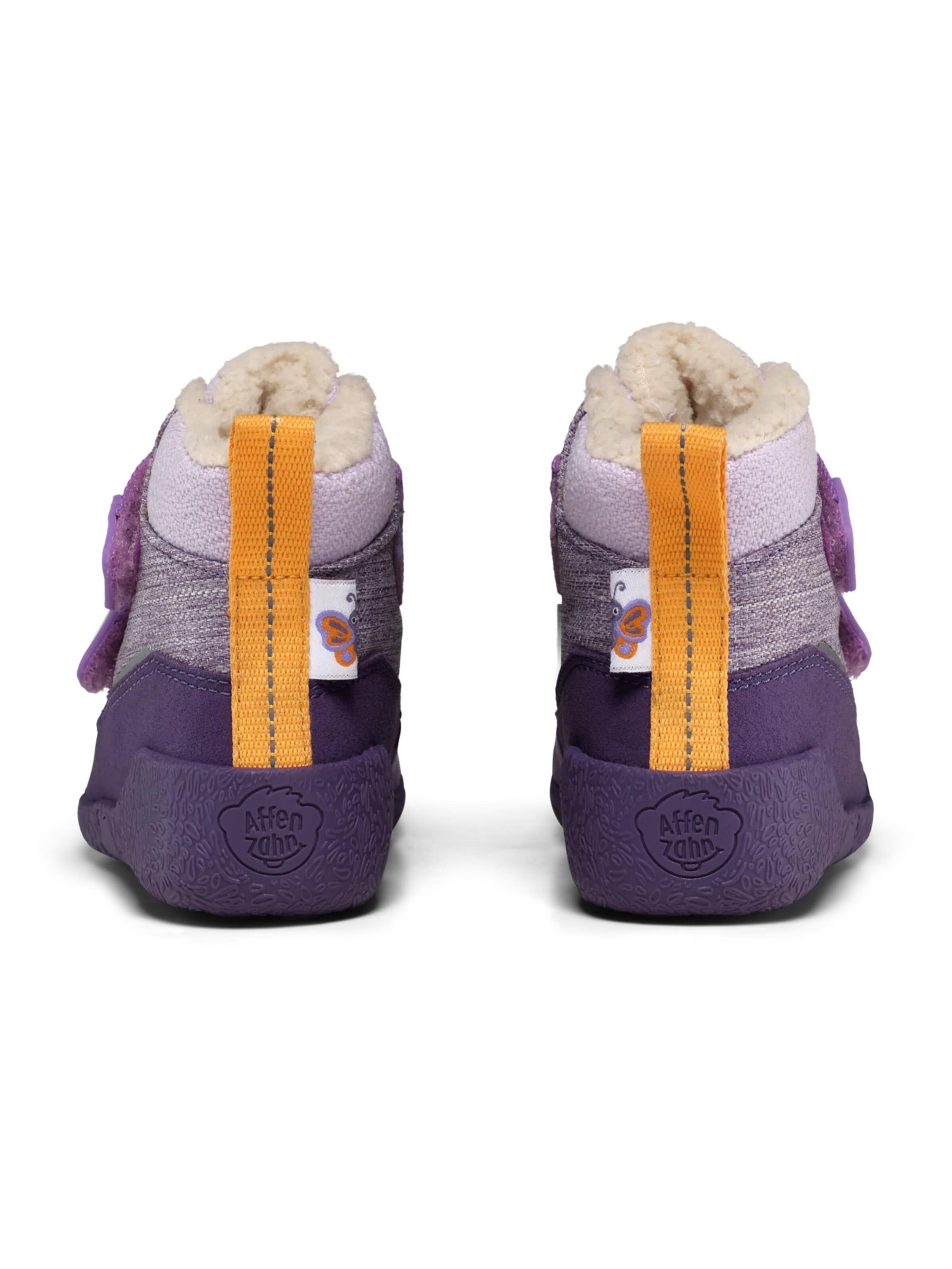 Affenzahn First-Step Shoes 'Snuggy' in Purple