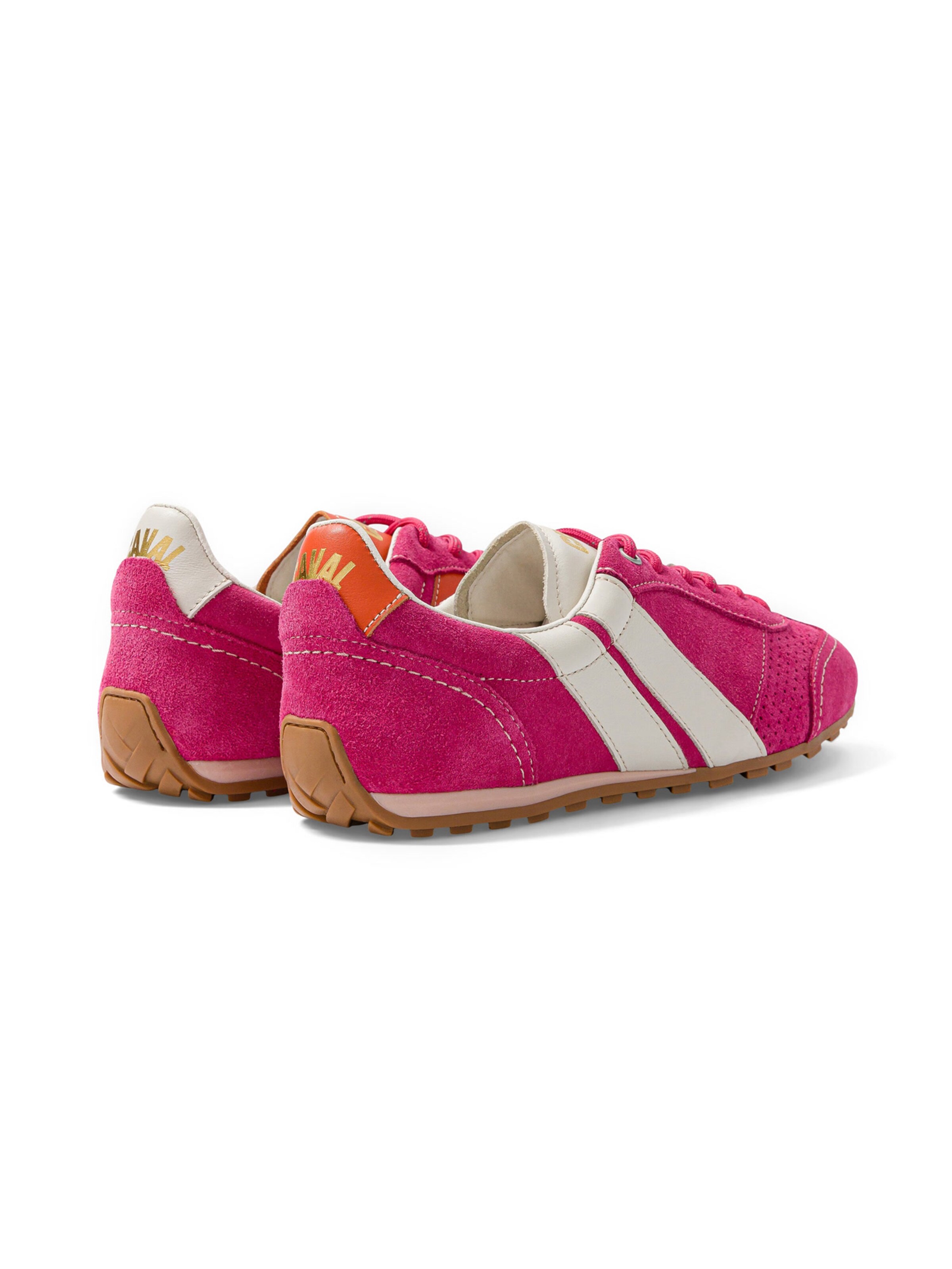 Scarpa slip-on ' BALLET ' di Caval in rosa: dietro