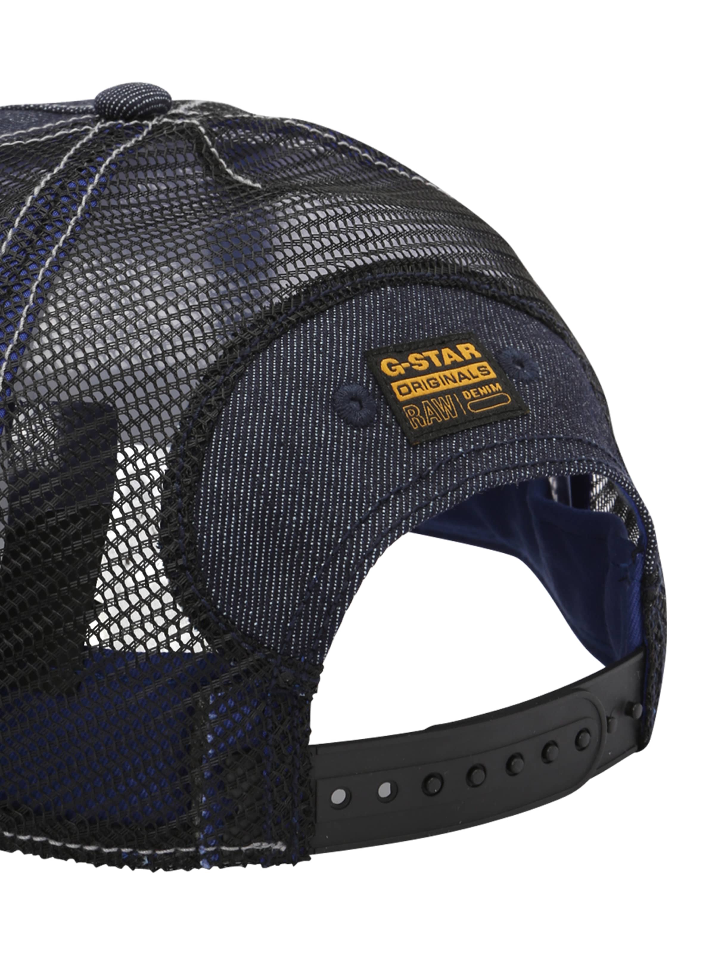 G-STAR Шапка с козирка 'Avernus' в синьо