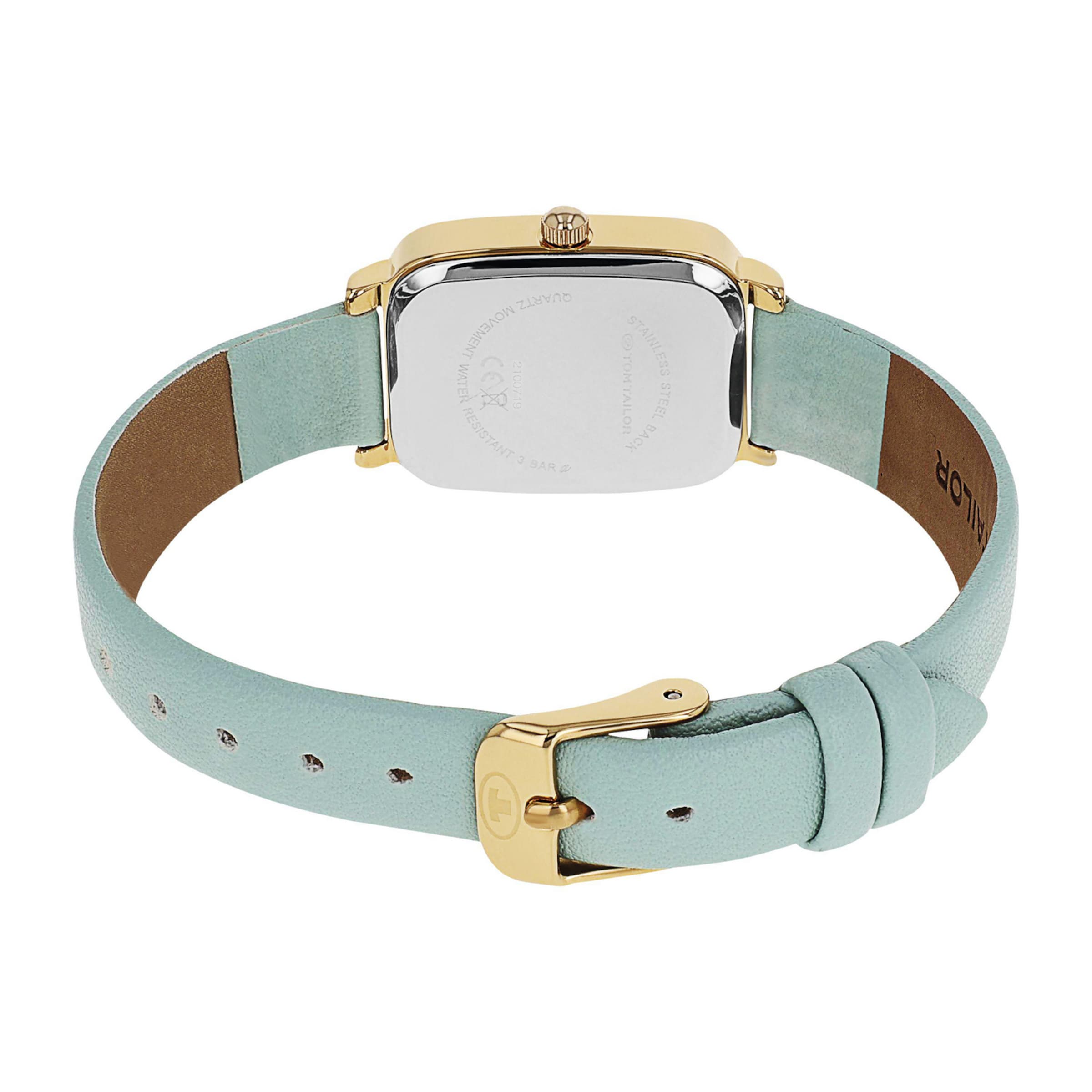 TOM TAILOR Analog Watch in Green