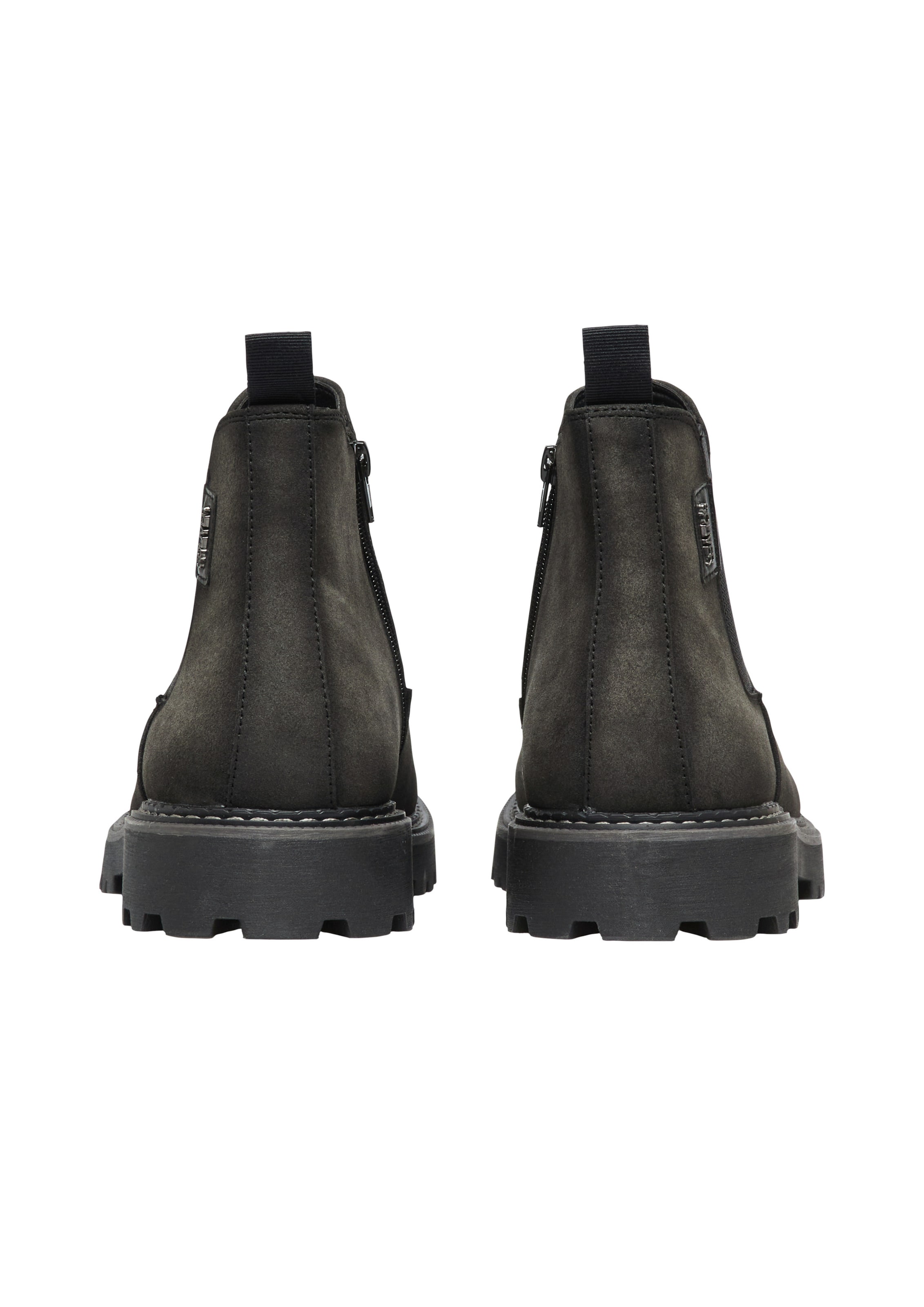 s.Oliver Boots in Schwarz: Rückseite
