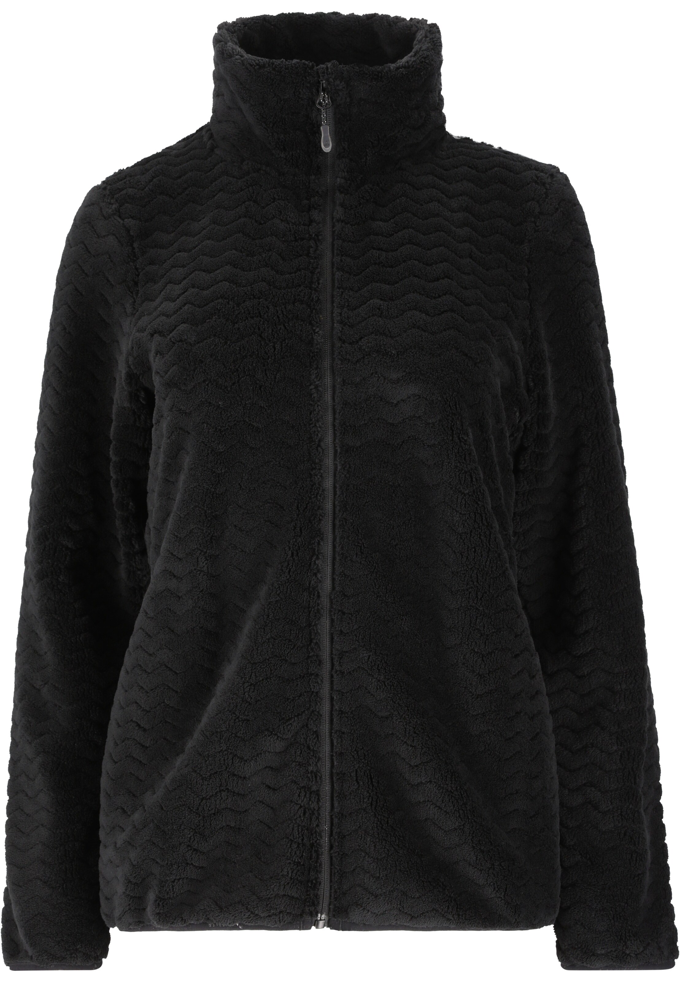 Whistler Functionele fleece jas 'Matra' in Zwart: voorkant