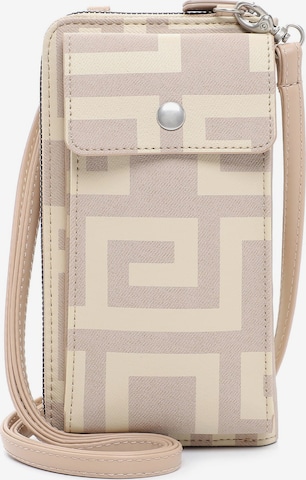 Custodia per smartphone 'Ilona' di Emily & Noah in beige: frontale