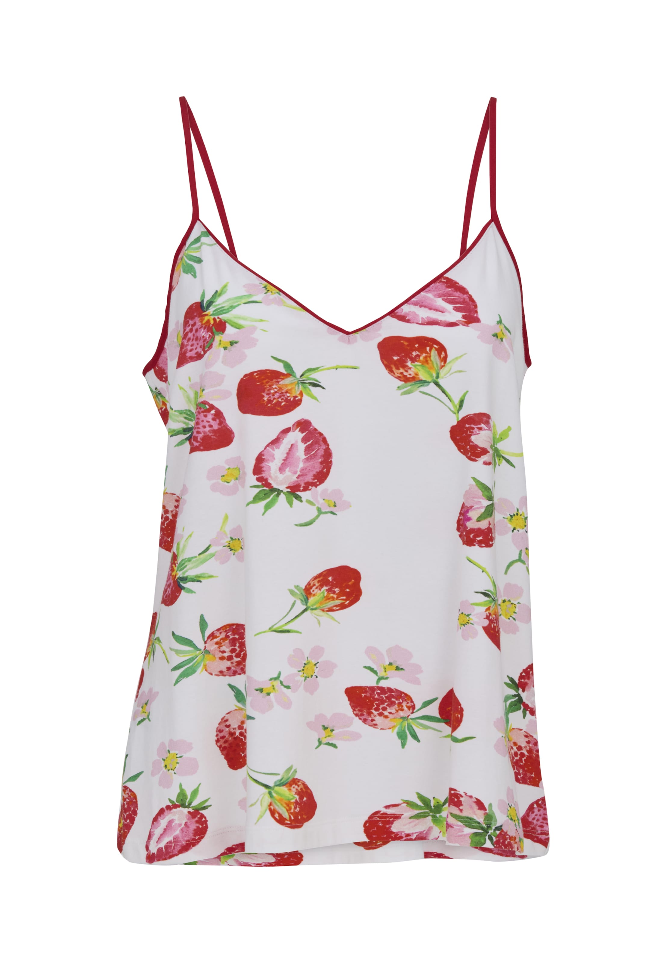 Top 'Pippa Cami' di Cyberjammies in rosso: frontale