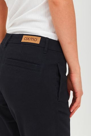 Oxmo Regular Chino Pants 'Pilar' in Black