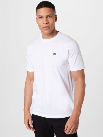 DIESEL Shirt in Wit: voorkant