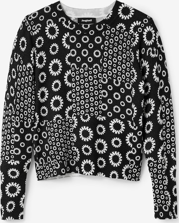 Desigual Sweter w kolorze czarny: przód