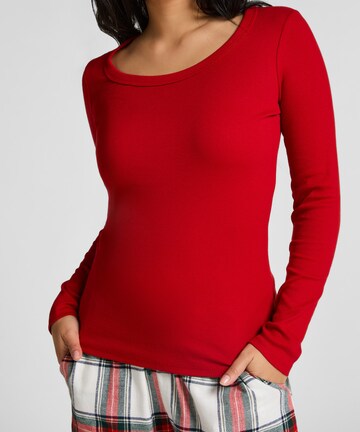 Hunkemöller Slaapshirt in Rood